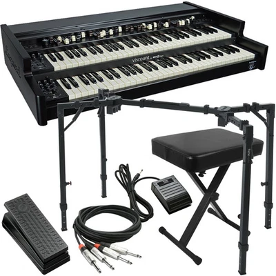 Viscount Legend Live Joey DeFrancesco Signature Organ KEY ESSENTIALS BUNDLE - Image 1 of 4
