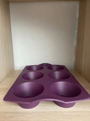 Tupperware Silikon Form Tupcakes / Muffin Backform Lila NEU - Bild 1 von 2