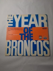 The Year Of The Broncos LP-1978-Fleetwood-Narrated Bob Martin-Gatefold  - Picture 1 of 4