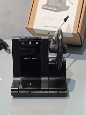 Plantronics SAVI Office W730 DECT / Bluetooth / USB Headset - P/N 84002-12P - Bild 1 von 4