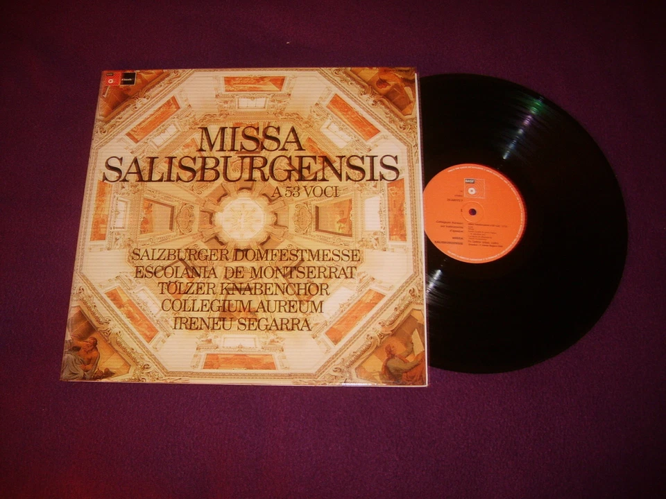 LP KNABENCHOR - SEGARRA / MISSA SALISBURGENSIS A 53 VOCI / BASF STEREO FRENCH - Photo 1/1