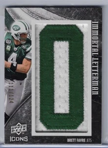 2008 Upper Deck Icons Immortal Lettermen #BF1 Brett Favre/124 - Picture 1 of 1