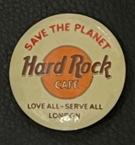 Pin insignia HARD ROCK CAFÉ LONDRES Save The Planet Love All Serve All - Imagen 1 de 2