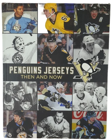 SEALED Rare SEASON TICKET Pittsburgh Penguins Jersey Now and Then Hardcover Book Cover