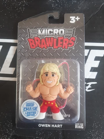Owen Hart   Micro Brawler Pro Wrestling Crate  CHASE VERSION  LIMITED TO 250 Cover