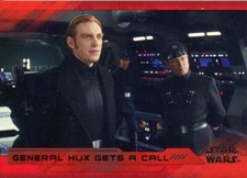 Star Wars Last Jedi S2 Red [199] Base Card #3 General Hux Gets a Call