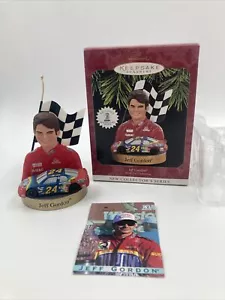 Jeff Gordon #24 Hallmark Christmas Ornament Stock Car Champions 1997 W/Box Card - Picture 1 of 12