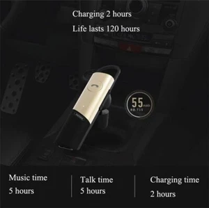Remax RB-T15 HD Voice Bluetooth 4.1 Universal Headset Kopfhörer Ohrhörer Gold - Bild 1 von 5
