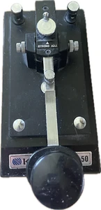 Kenpro KK-50 Morse Key Japoński telegraf Klucz Ręka Vintage - Zdjęcie 1 z 5