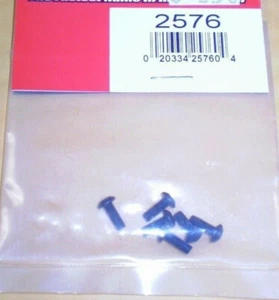 Traxxas 2576 Screws, 3x8mm BLACK STEEL Button-Head Machine NEW NIP - Picture 1 of 1
