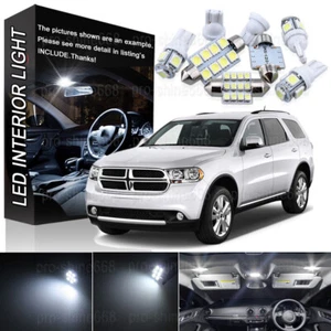 17Pcs Xenon White 6K LED Interior Light Package Kit For Dodge Durango 2011 -2019 - Picture 1 of 9