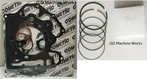 99-14 Honda TRX400EX 89mm 440cc CP Piston Ring Kit & Cometic Top End Gasket Kit - Picture 1 of 3
