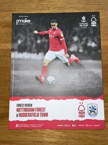 Nottingham Forest v Huddersfield Town - 2021/22 - FA Cup 5th Round - Programme - Picture 1 of 2