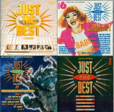JUST THE BEST - 2002-1, 11, 6 & 1 - 8 CDs - sehr gut ! - Bild 1 von 4