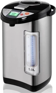 5L Hot Water Dispenser, Stainless Steel Catering Urn with 24H Timer, Auto - Picture 1 of 8