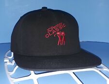 Vintage JC PENNEY CLASSIC Black Golf Hat/Cap Adjustable Strap - RARE - Izod Club