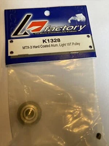 K FÁBRICA K1328 MTX3 RECUBRIMIENTO DURO ALUMINIO LIGERO 19T POLEA TAMAÑO ESPECIAL - Imagen 1 de 2