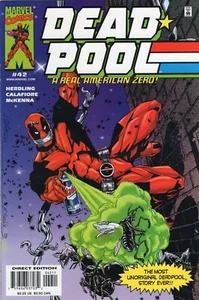 DEADPOOL 42 GI JOE ISSUE - 1997 SERIES - MARVEL COMICS - Picture 1 of 2