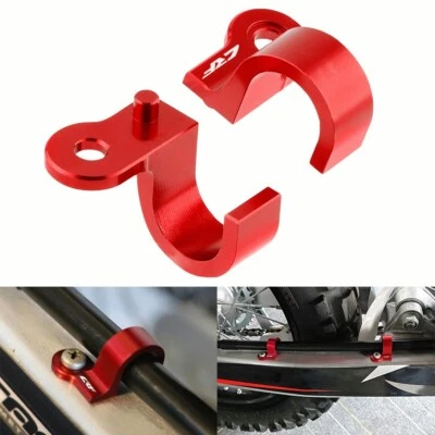 Abrazadera guía manguera freno trasero para HONDA CRF 250L/300L Rally CRF230M CRF230L rojo Foto 1 de 4
