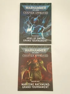Warhammer 40K CHAPTER APPROVED Mission Pack: Arks Of Omen & War Zone Nachmund. - Picture 1 of 17