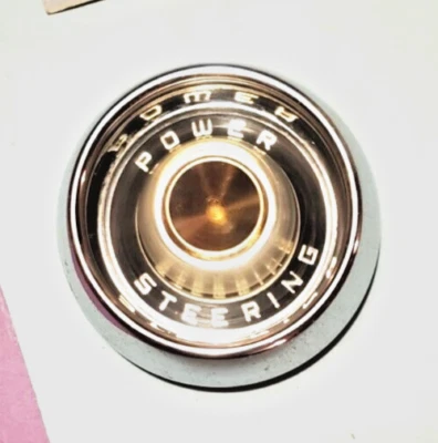 1955-56 Chrysler/Windsor/New Yorker/Imperial/300 NOS Power Steering Horn Button - Image 1 of 3