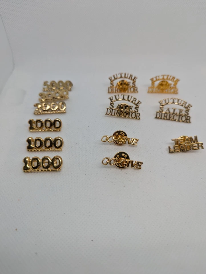 Prendedores consultores Mary Kay X13 uno faltante trasero Foto 1 de 4