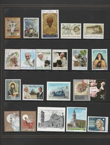 2020 Vaticano annata completa incluso minifoglio Beethoven - Imagen 1 de 3