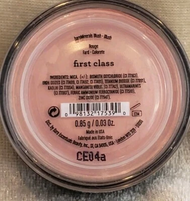 i.d. Rubor bareMinerals BareEscentuals PRIMERA CLASE 51898 .03 oz .85 g sellado RARO Foto 1 de 4