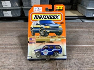 MATCHBOX TREASURE HUNT CHASE 2000 LOGO #33 CHEVY TAHOE - Picture 1 of 2