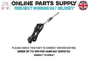 Exhaust Gas Temperature Sensor for FORD MONDEO MK3 Saloon 2.2 TDCi 2004 to 2007 - Picture 1 of 15