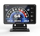 Lufi Xs Obd2 Gauge Display, Gps Speedometer,Car Inclinometer, Boost Gauge, Rp...
