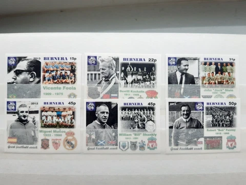 Bernera 2012 Souvenir series Cinderella Great football coaches football sports** Cover