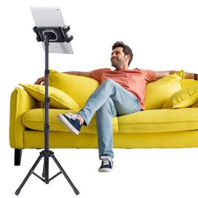 Retractable Floor Tablet Stand Lazy Bed Phone Holder For iPad Mini Air Pro 6-13" - Image 1 of 4