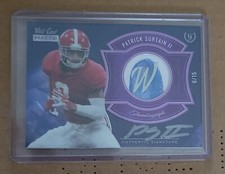 2021 Wild Card Matte Patrick Surtain II Thumbagraph Rookie Auto #6/15 