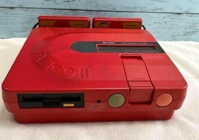 Cinto de console de videogame Sharp Twin Famicom AN-500R VERMELHO substituído - Imagem 1 de 4