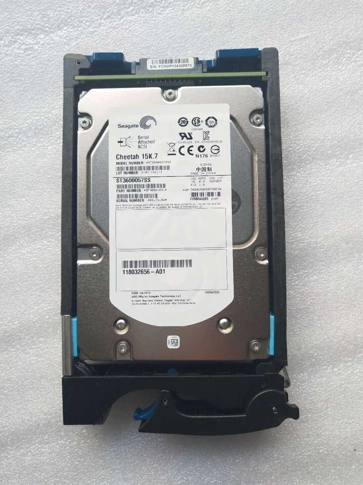 New EMC Hard Drive V3-VS15-600 600GB 15000RPM 3.5" SAS Internal Desktop Drive - Image 1 of 1