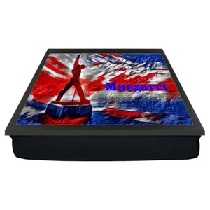 Icon Legend FREDDIE personalisiert Rock 70er Jahre Kissen Laptop Lap Dinner Tablett Geschenk - Bild 1 von 6