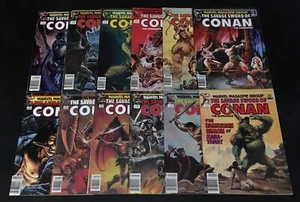 WILDES SCHWERT VON CONAN ZEITUNGSSTAND SET #68, #70, #80-#89 MARVEL COMICS 1981 1982 1983 - Bild 1 von 13