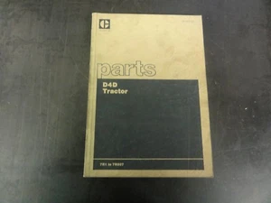 Caterpillar CAT D4D Tractor Parts Manual UEH0215S - Picture 1 of 7