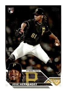 2023 Topps Update Base - US185 Jose Hernandez - Pittsburgh Pirates RC