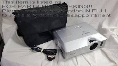 READ DESCRIPTION!! Hitachi cp-x300 3LCD Video Projector 4010 lamp hours - Image 1 of 4