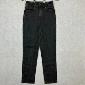 Riders By Lee Jeans Womens 8 W26xL28 Black Denim Slim Fit Cotton Blend Stretch - Picture 1 of 12