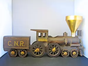Vintage C.N.R. WILLIAM MASON locomotora porta cigarrillos y cenicero conjunto JAPÓN - Imagen 1 de 22