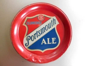 Bandeja de punta de 4" RARA Eldredge Portsmouth Ale de colección-Portsmouth NH-c. década de 1930 - Imagen 1 de 3