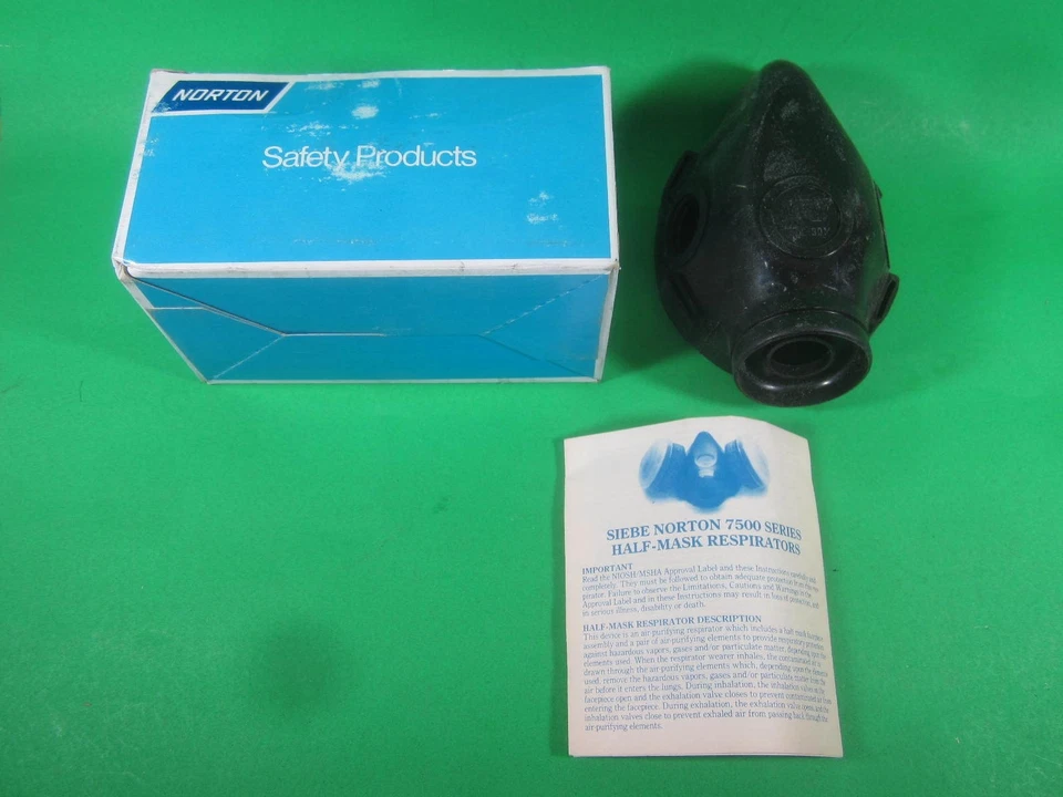 Respirador facial Norton -- 7500-11 M -- Nuevo Foto 1 de 4