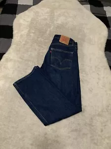 VTG Levi’s 501xx Mens Blue Straight Denim Jeans Size 34x30 Pants - Picture 1 of 10