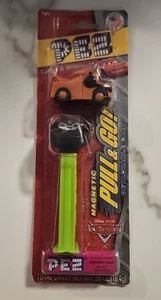 PEZ Dispenser And Candy Disney Pixar CARS Mater PULL & GO Magnetic - Picture 1 of 12