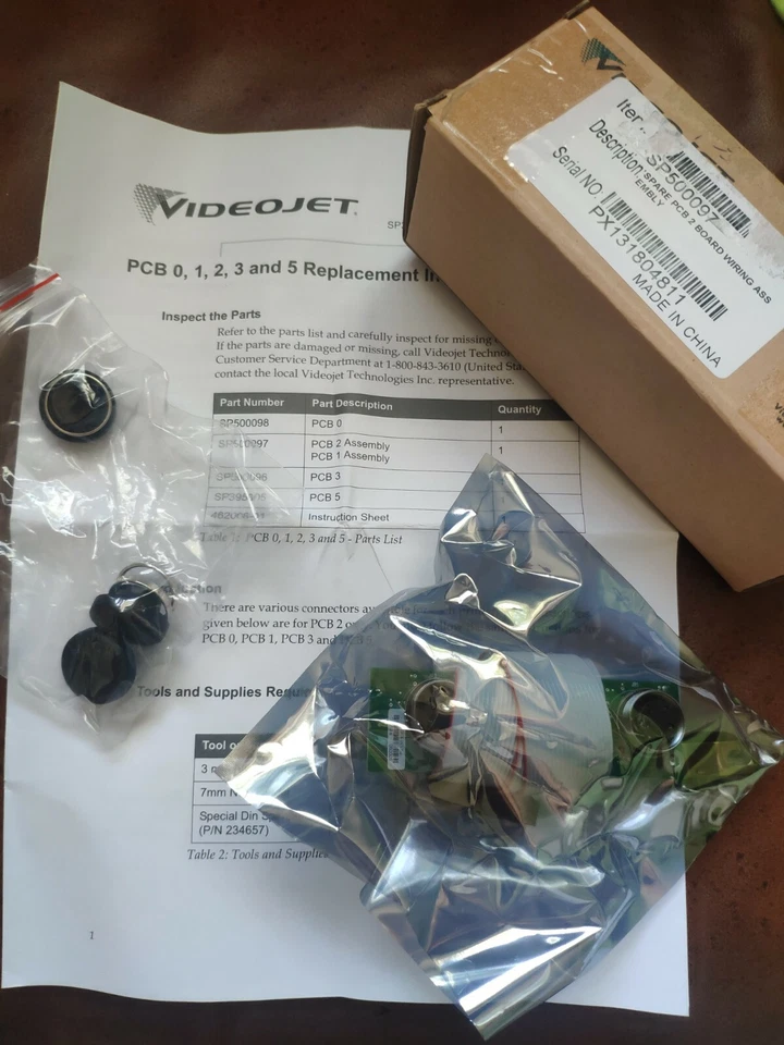 500097  board  for Videojet for series 1000 / 1520 Original NEW - Image 1 of 4