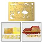Model Painting Brass Stenciling Template Spray Building Supply Hobby Craft