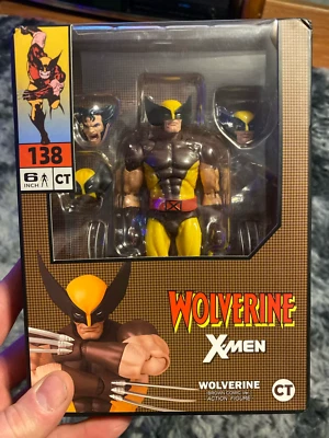 🔥 Mafex 138 Wolverine Deadpool 3 Action Figure PVC Statua da Collezione - Immagine 1 di 4